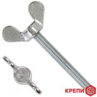 Винт барашковый М 4х10 DIN316 кл пр 4,6